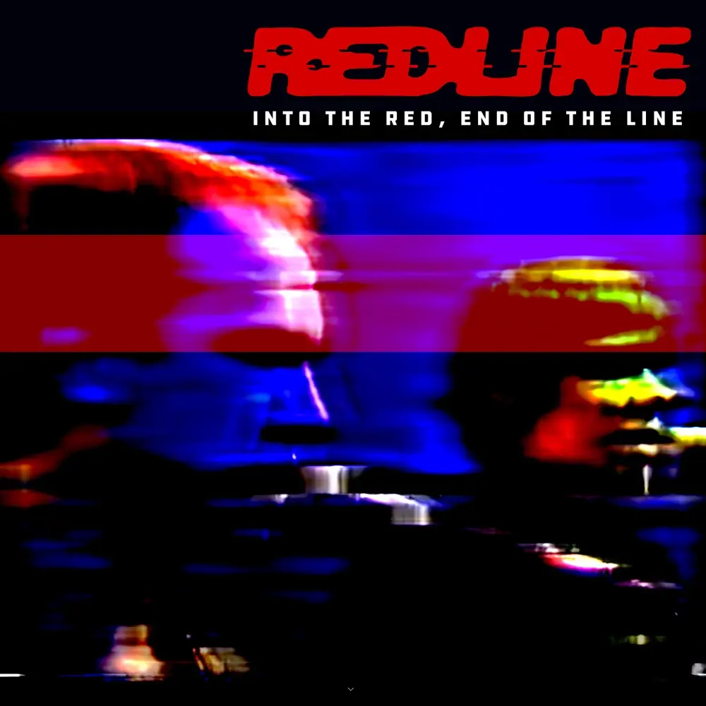 Album cover for the newly released 'Into the red, end of the line'